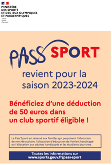 Pass sport 2023 2024